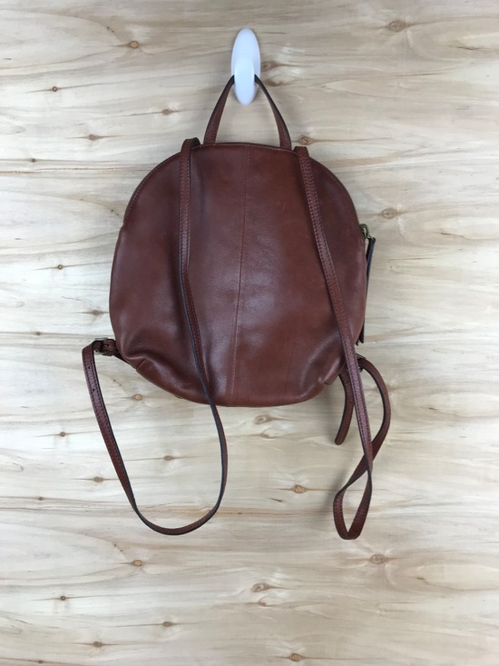 Vintage Margot New York Soft Brown Leather Backpack Purse EUC main image 9